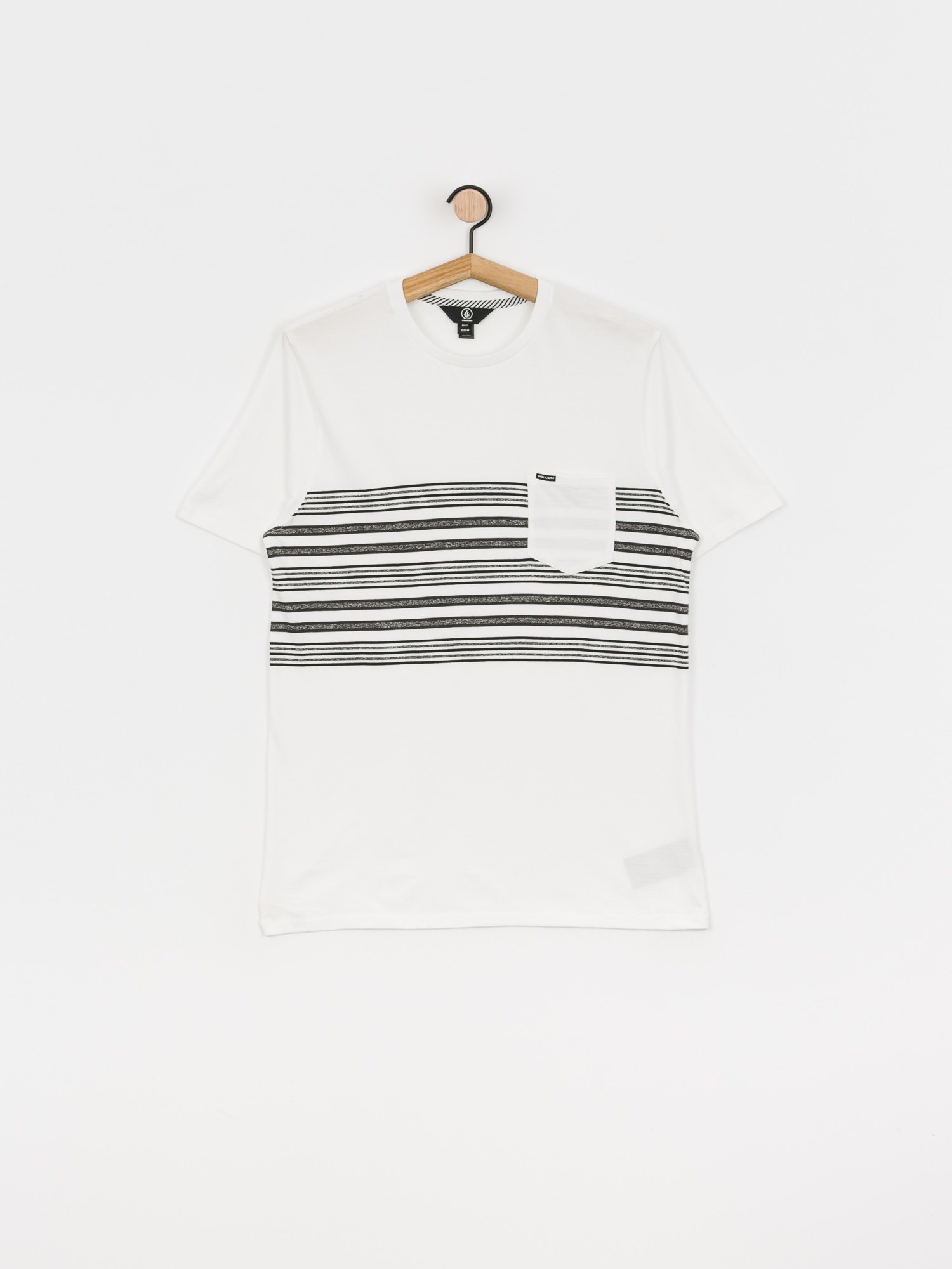 T-shirt Volcom Threezy Crew (wht)