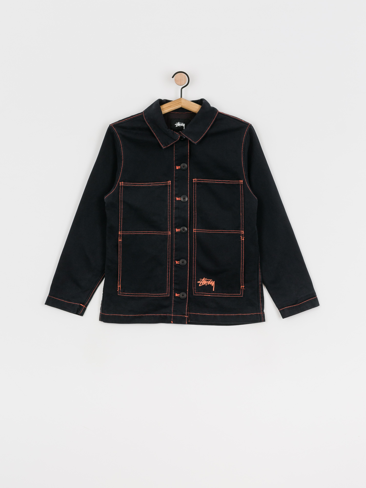 Kurtka Stussy Solid Chore Wmn (black)