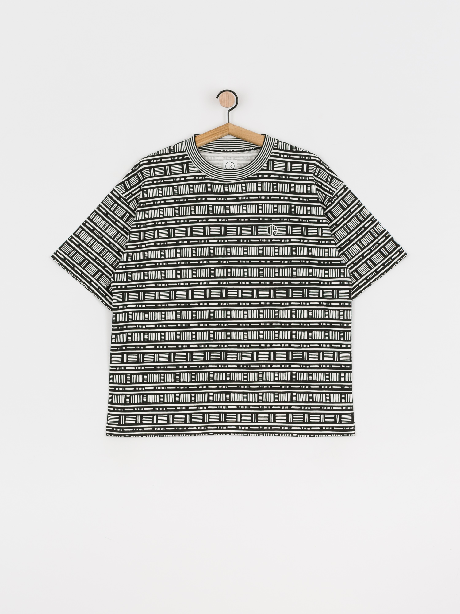 T-shirt Polar Skate Stripe Surf (black)