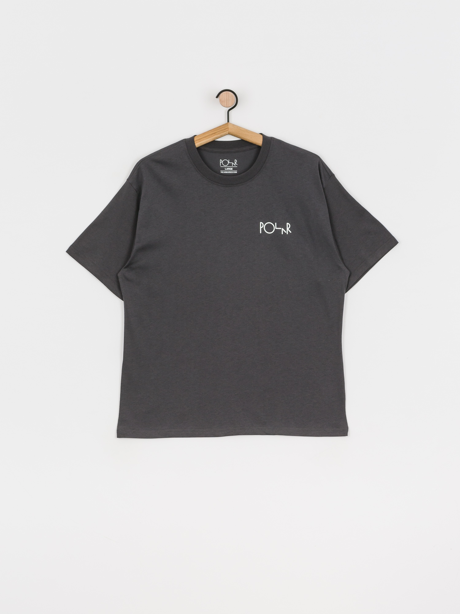 T-shirt Polar Skate Stroke Logo (graphite)