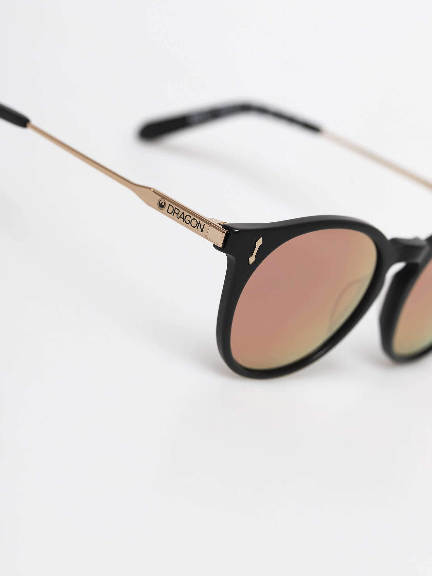 Okulary przeciwsłoneczne Dragon Hype (matte black/ll rose gold ion)