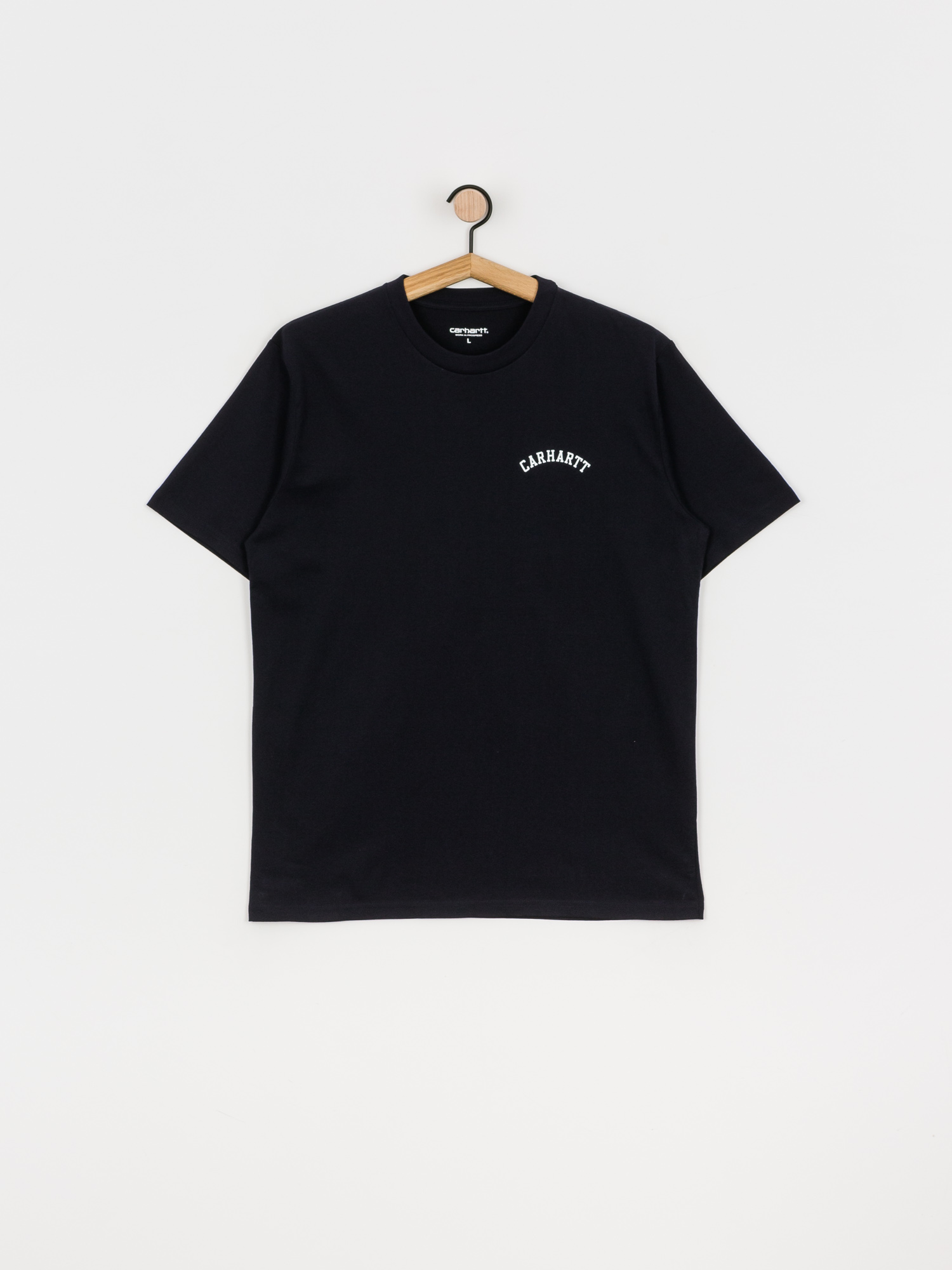 T-shirt Carhartt WIP University Script (dark navy/white)