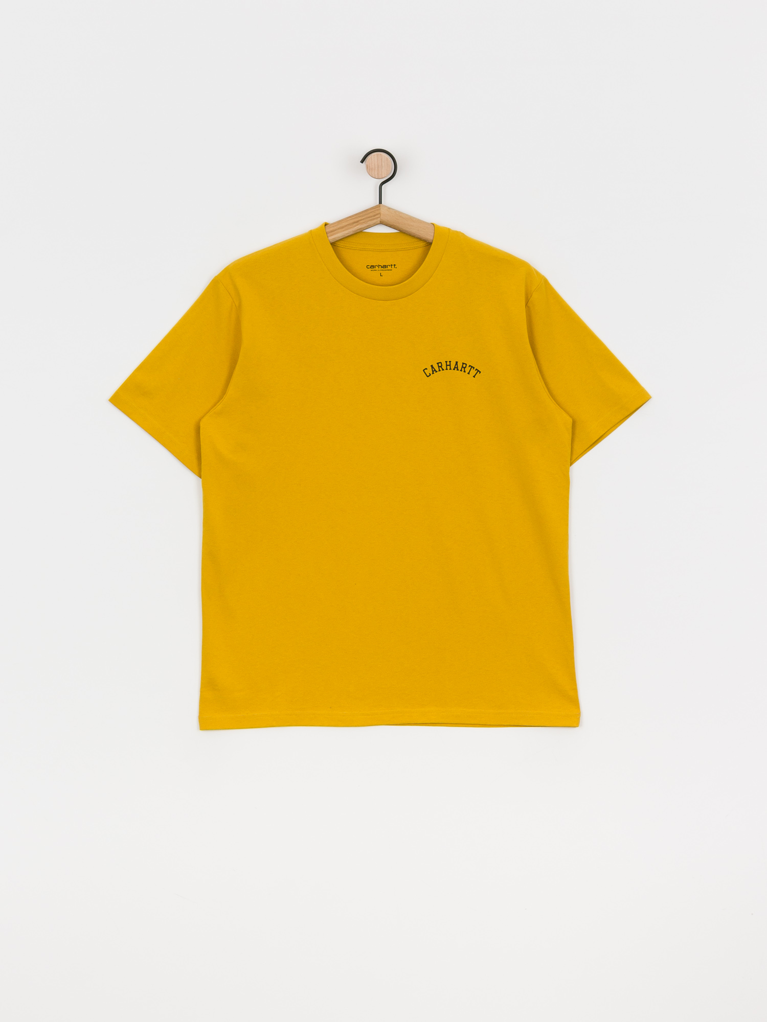 T-shirt Carhartt WIP University Script (colza/black)