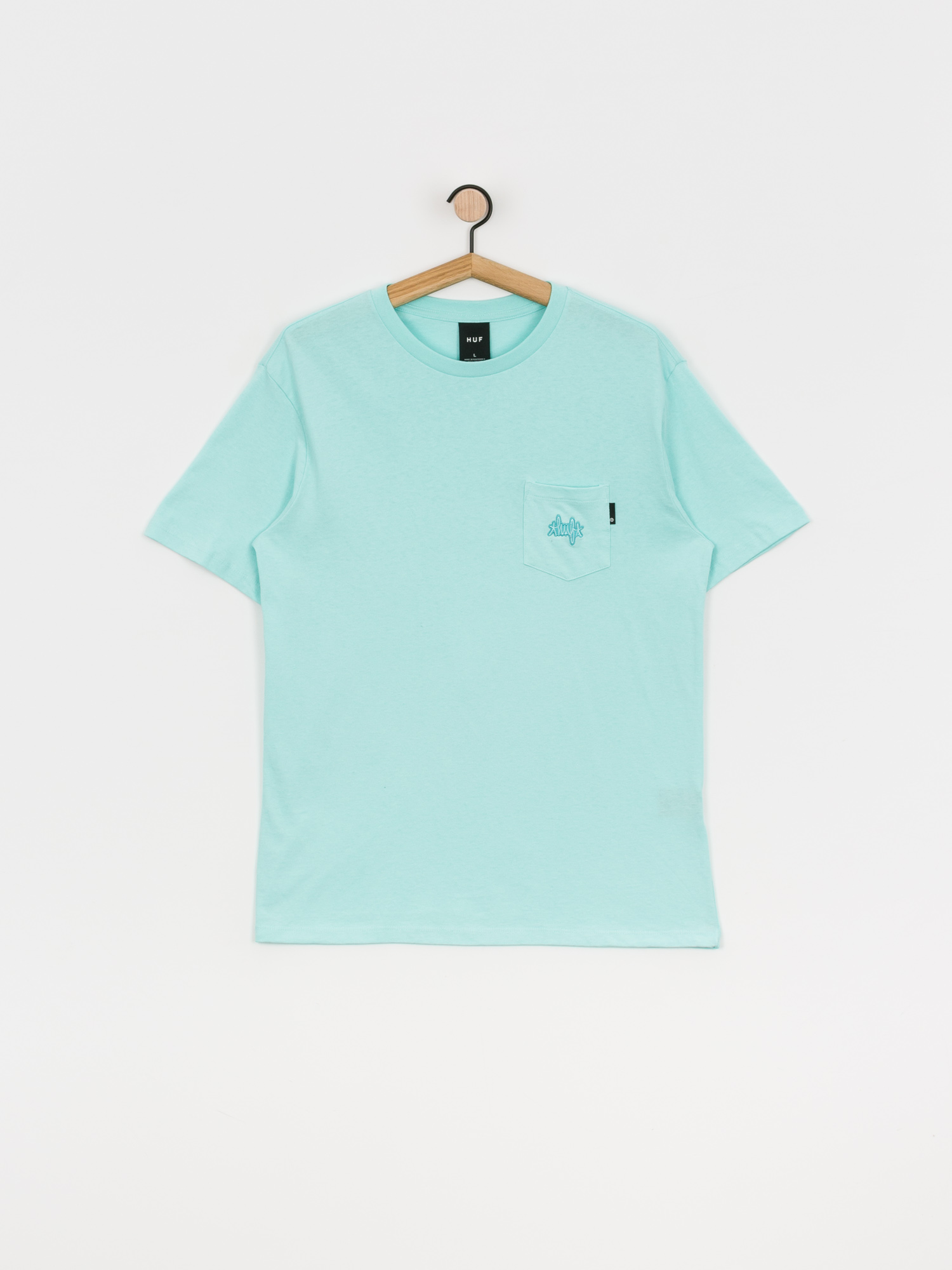 T-shirt HUF Haze Pocket (celadon)