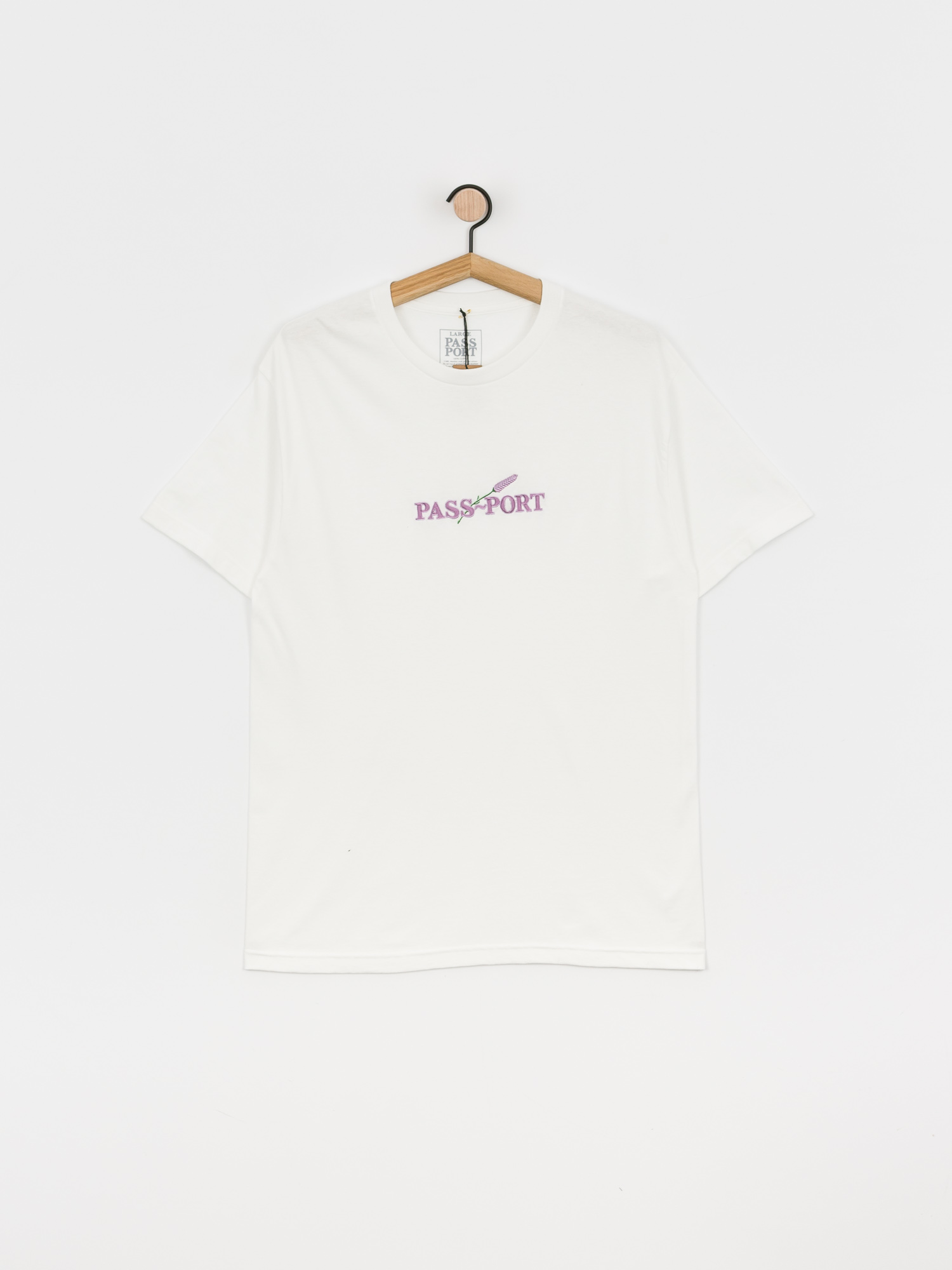 T-shirt Pass Port Lavender (white)