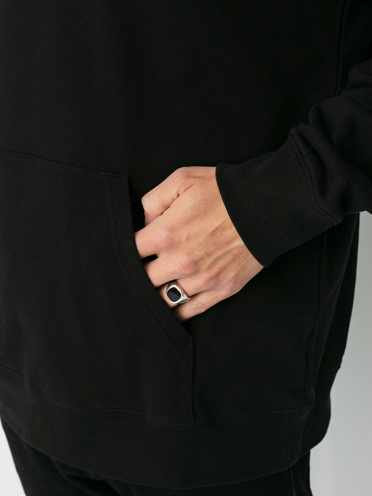 Bluza z kapturem Carhartt WIP University HD (black/white)