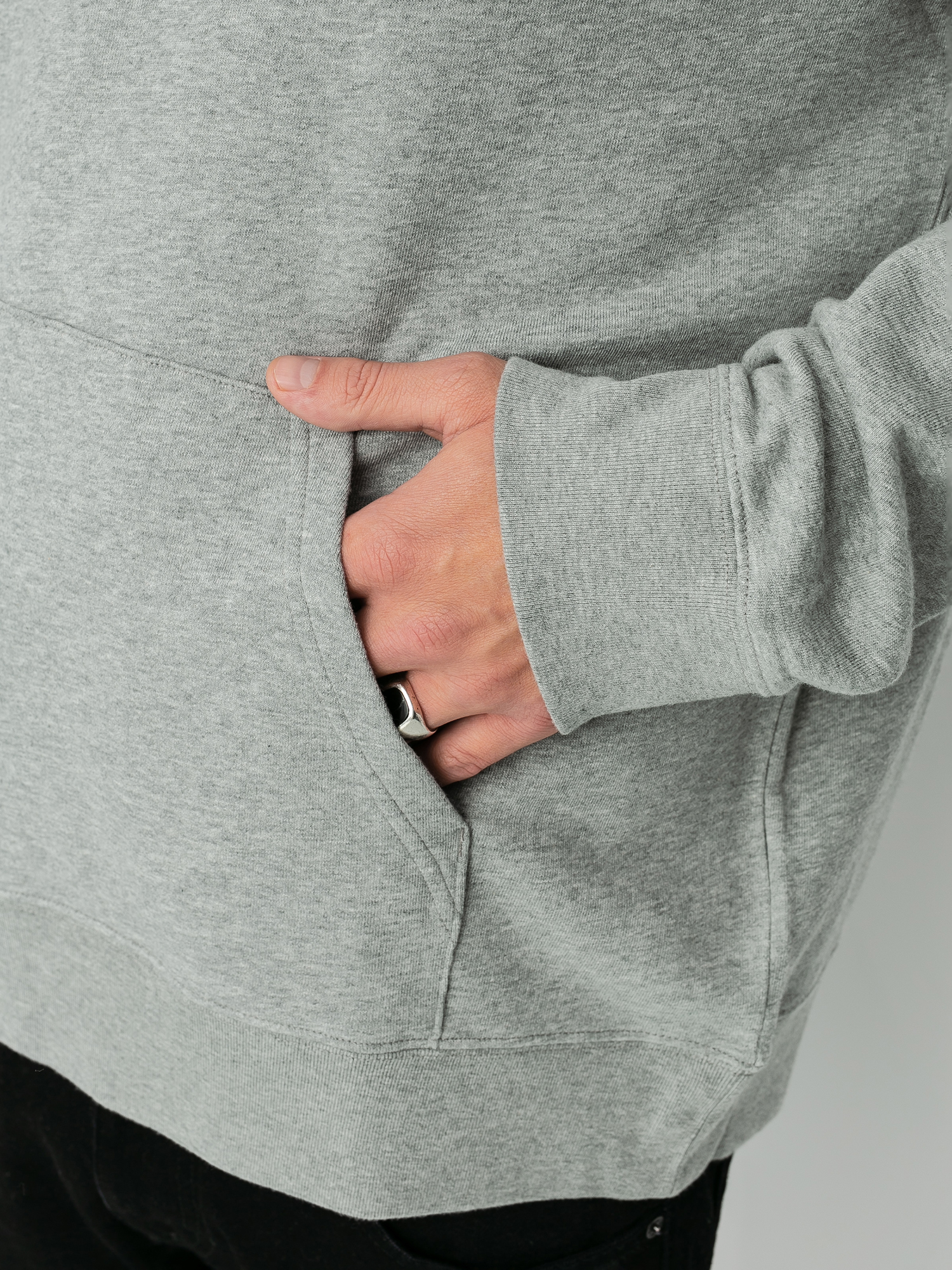 Bluza z kapturem Carhartt WIP University HD (grey heather/black)