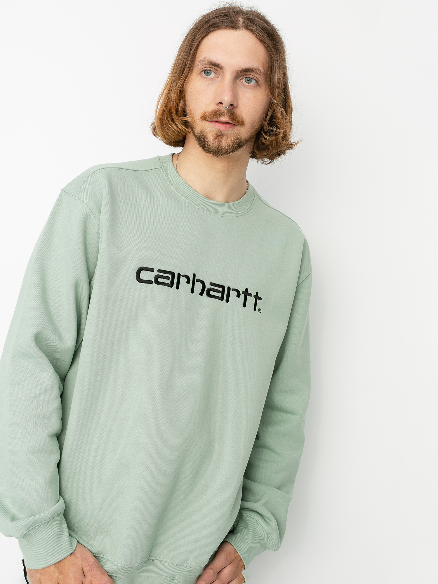 Bluza Carhartt WIP Carhartt (frosted green/black)