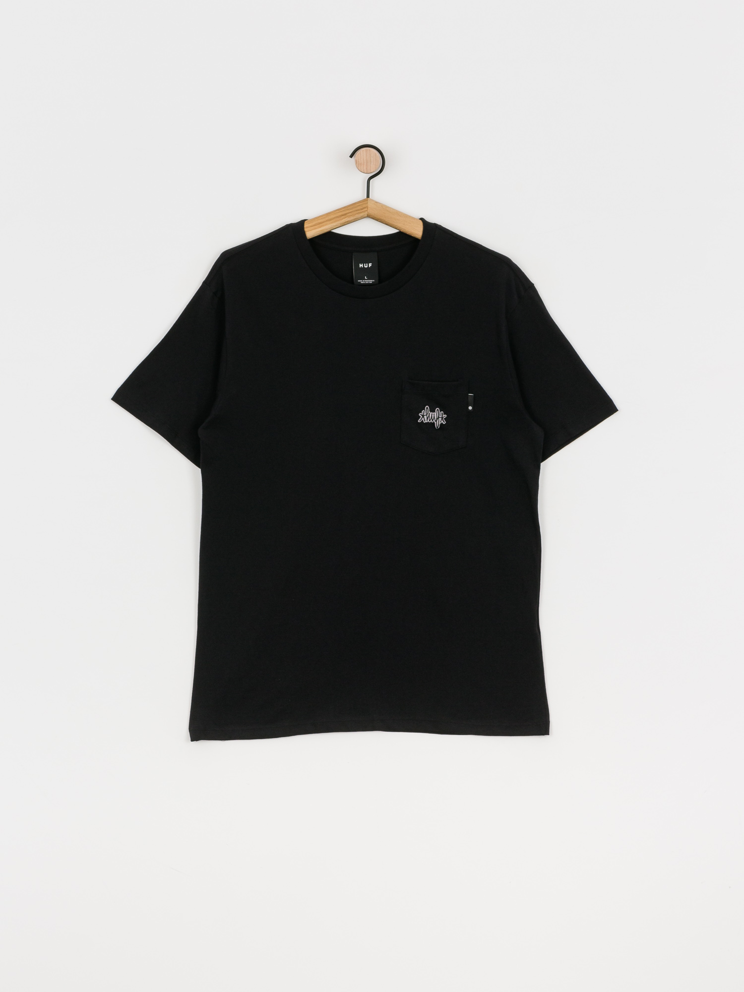 T-shirt HUF Haze Pocket (black)
