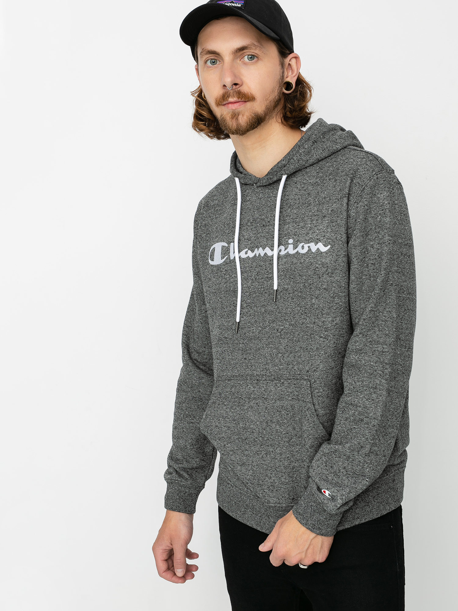 Bluza z kapturem Champion Legacy Sweatshirt HD 214138 (dgrmm)