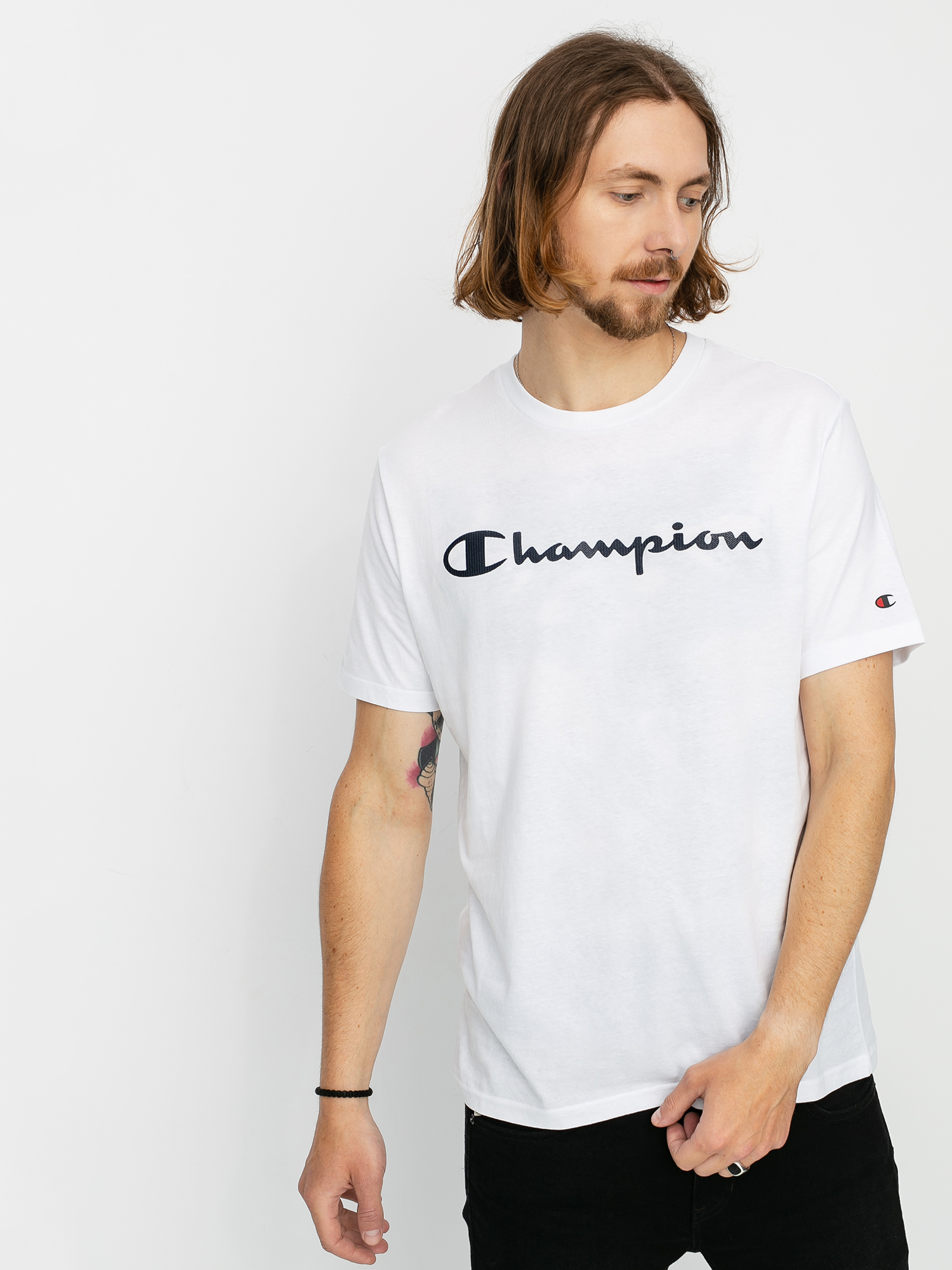 T-shirt Champion Legacy Crewneck 214142 (wht)