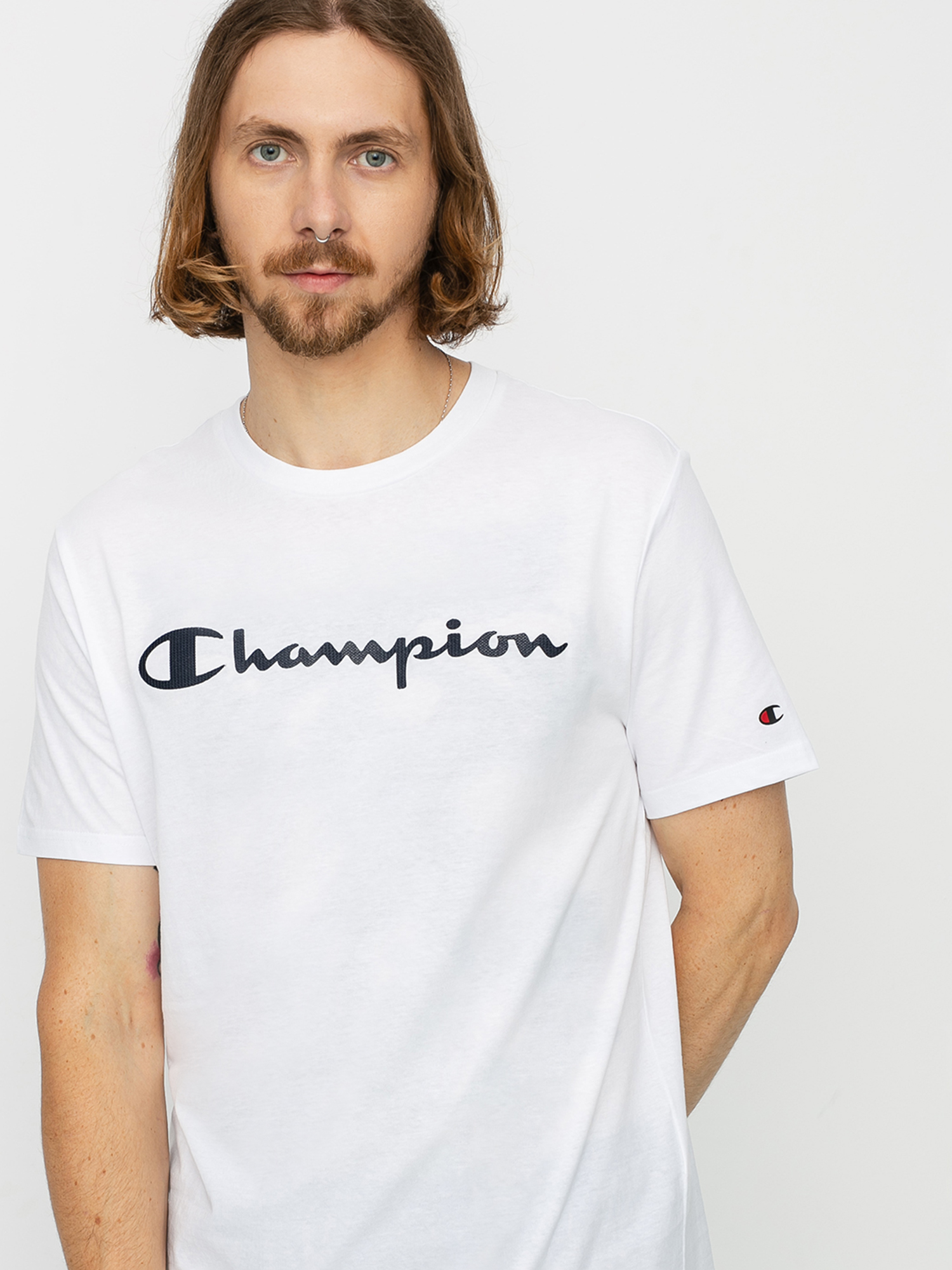 T-shirt Champion Legacy Crewneck 214142 (wht)