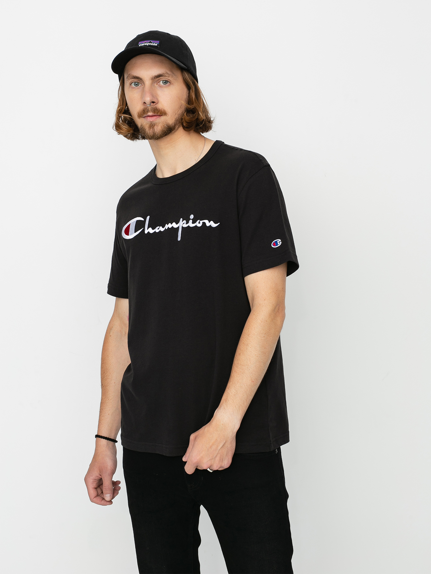 T-shirt Champion Premium Jersey Reverse Weave 210972 (nbk)