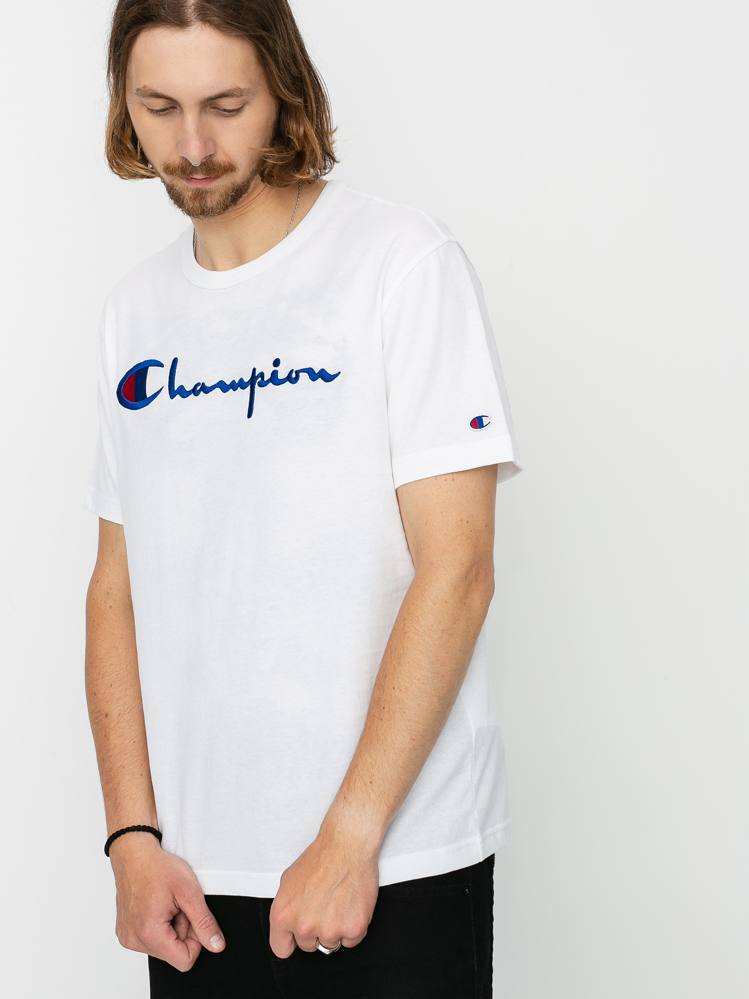 T-shirt Champion Premium Jersey Reverse Weave 210972 (wht)