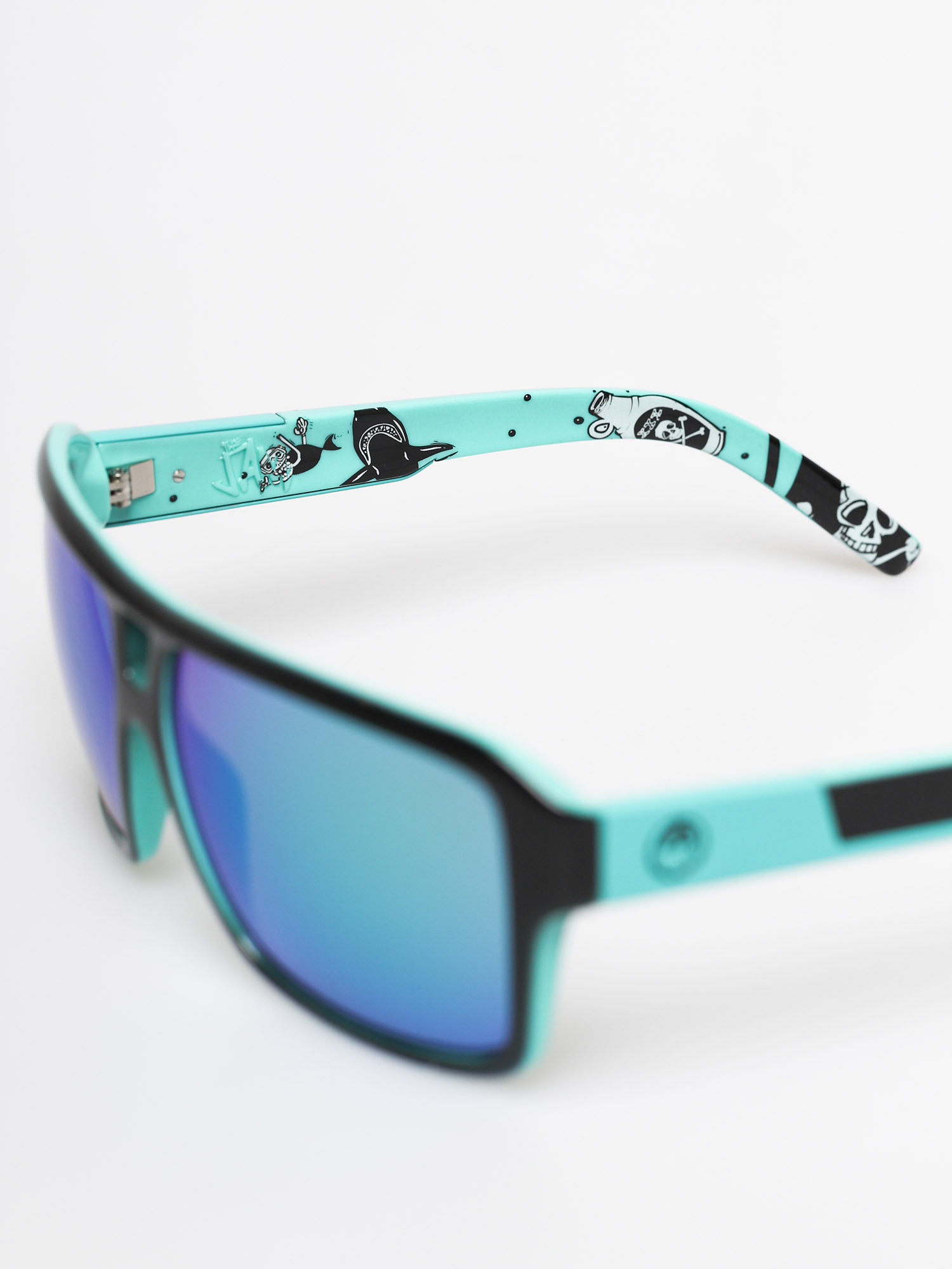 Okulary przeciwsłoneczne Dragon The Jam (jet teal/ll green ion)