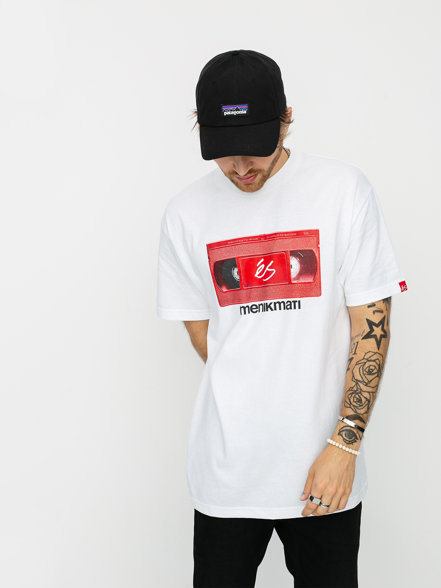 T-shirt eS Menikmati Tape (white)