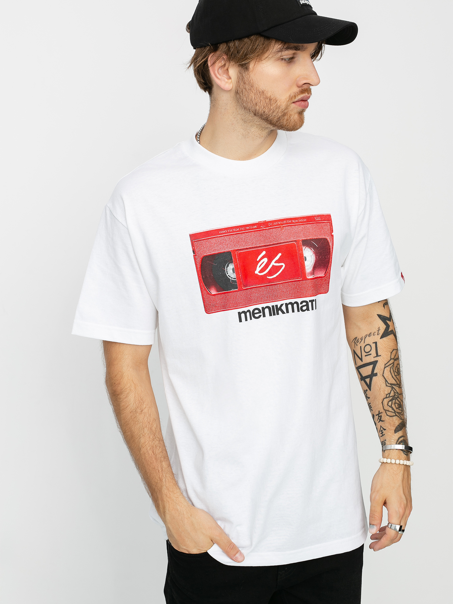 T-shirt eS Menikmati Tape (white)