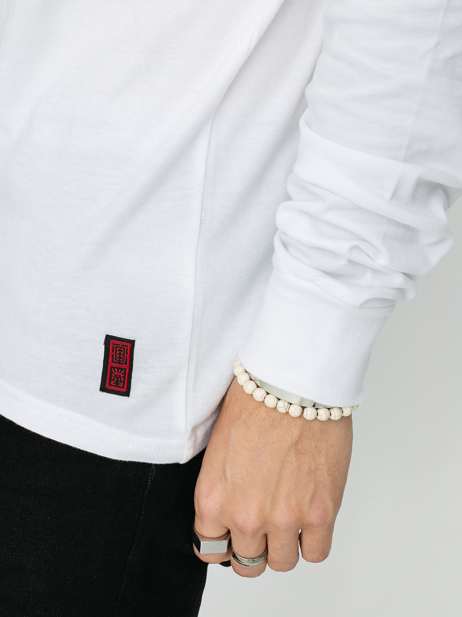 Longsleeve Element Demon Keeper (optic white)