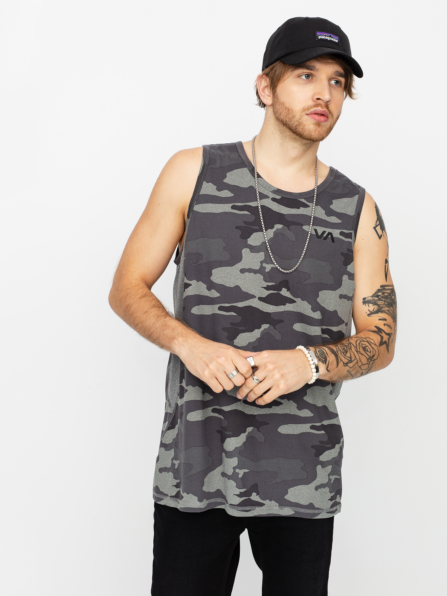 Koszulka RVCA Sport Vent Sl (camo)