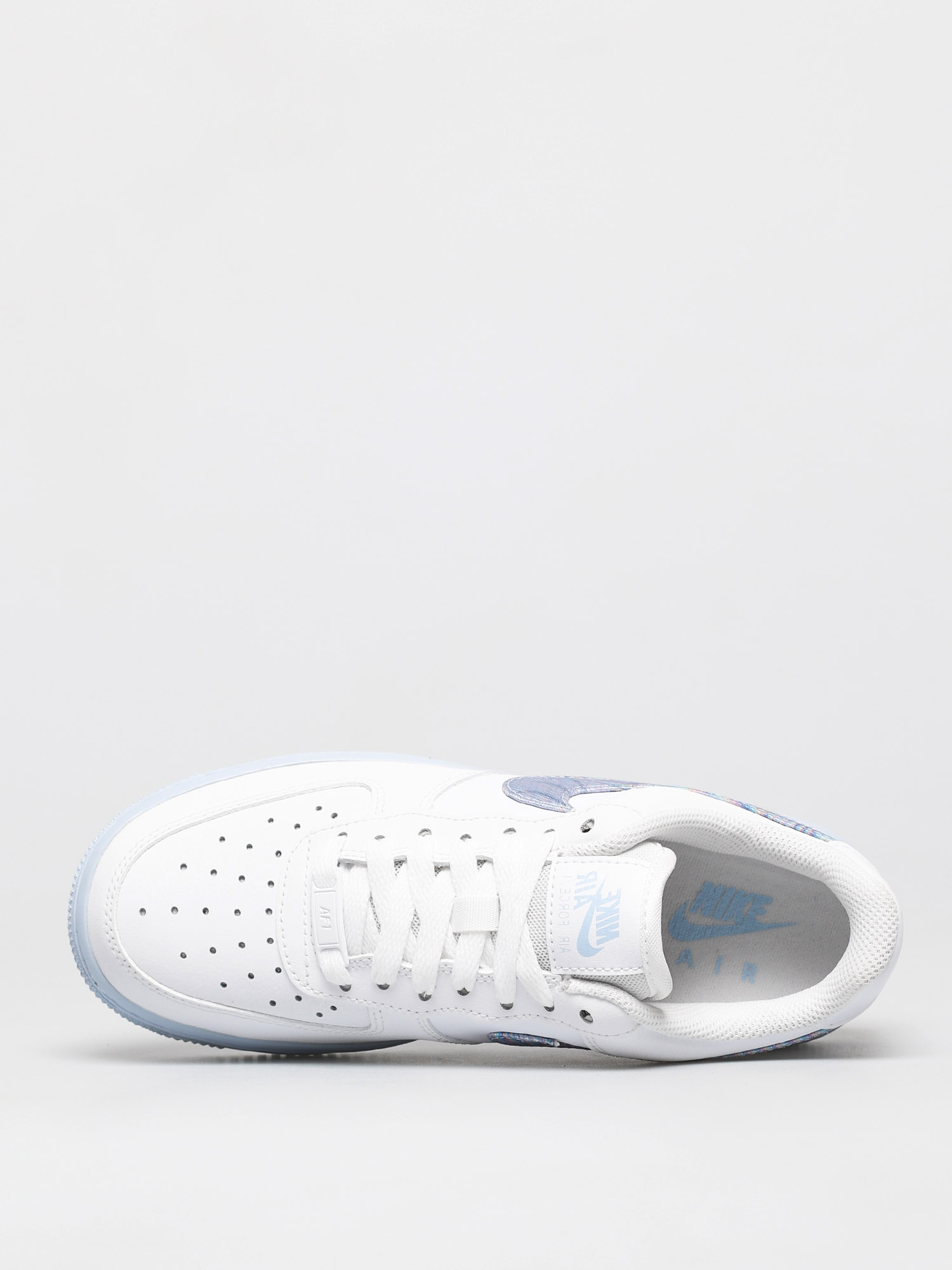 Buty Nike Air Force 1 07 Wmn (white/hydrogen blue laser blue)