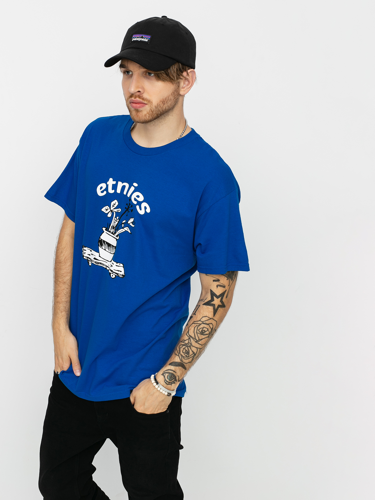T-shirt Etnies Flowerpot (royal)