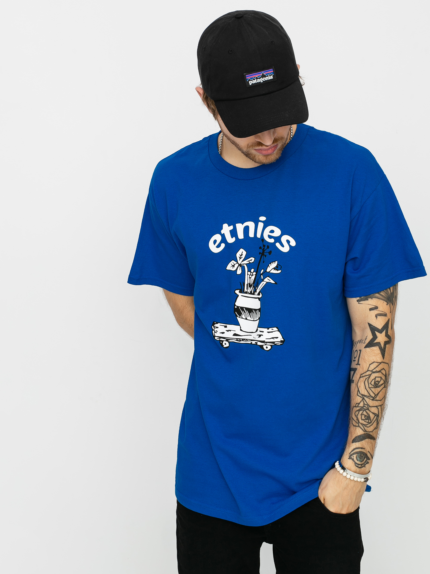 T-shirt Etnies Flowerpot (royal)