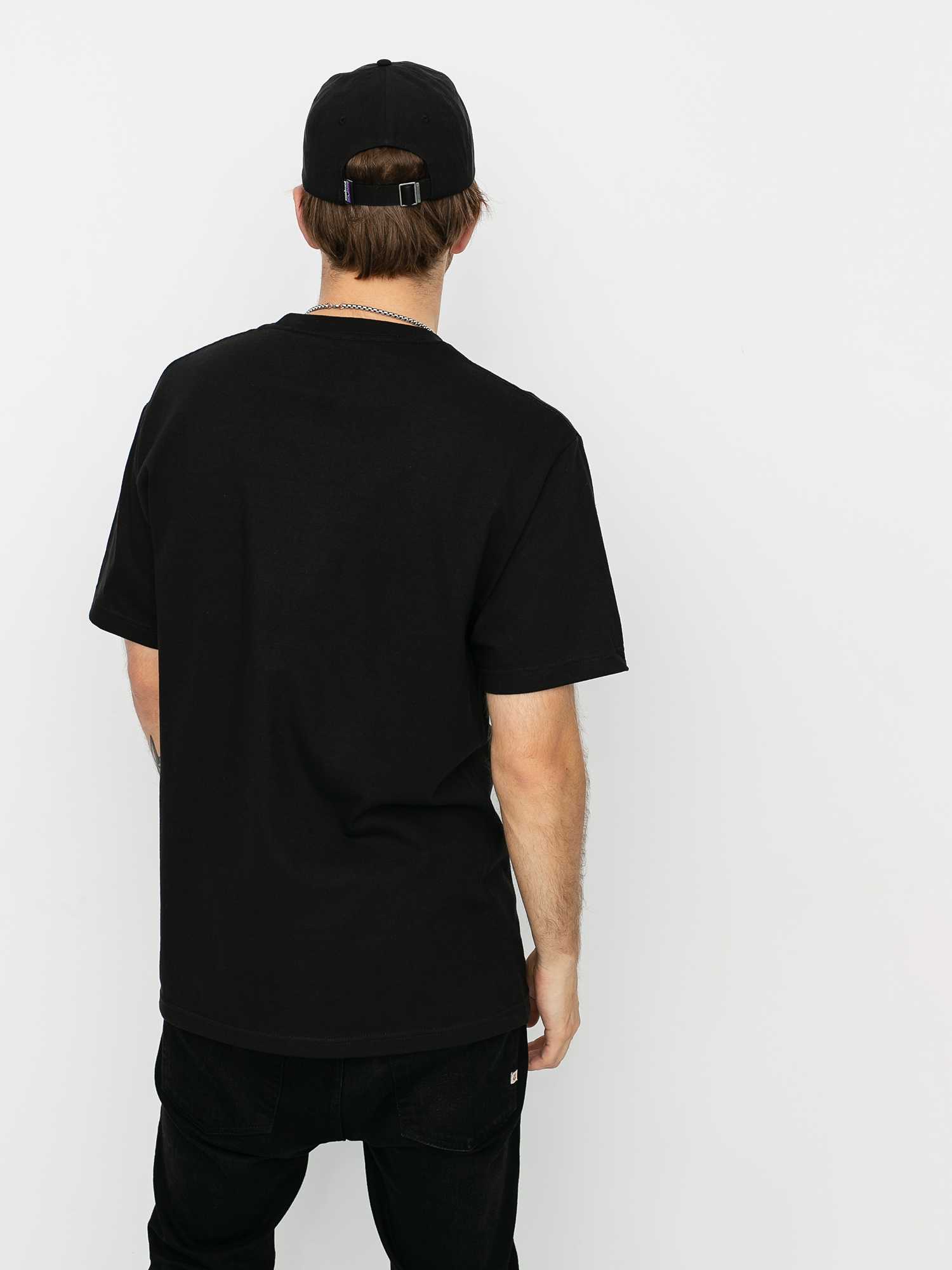 T-shirt Etnies White Flag (black)