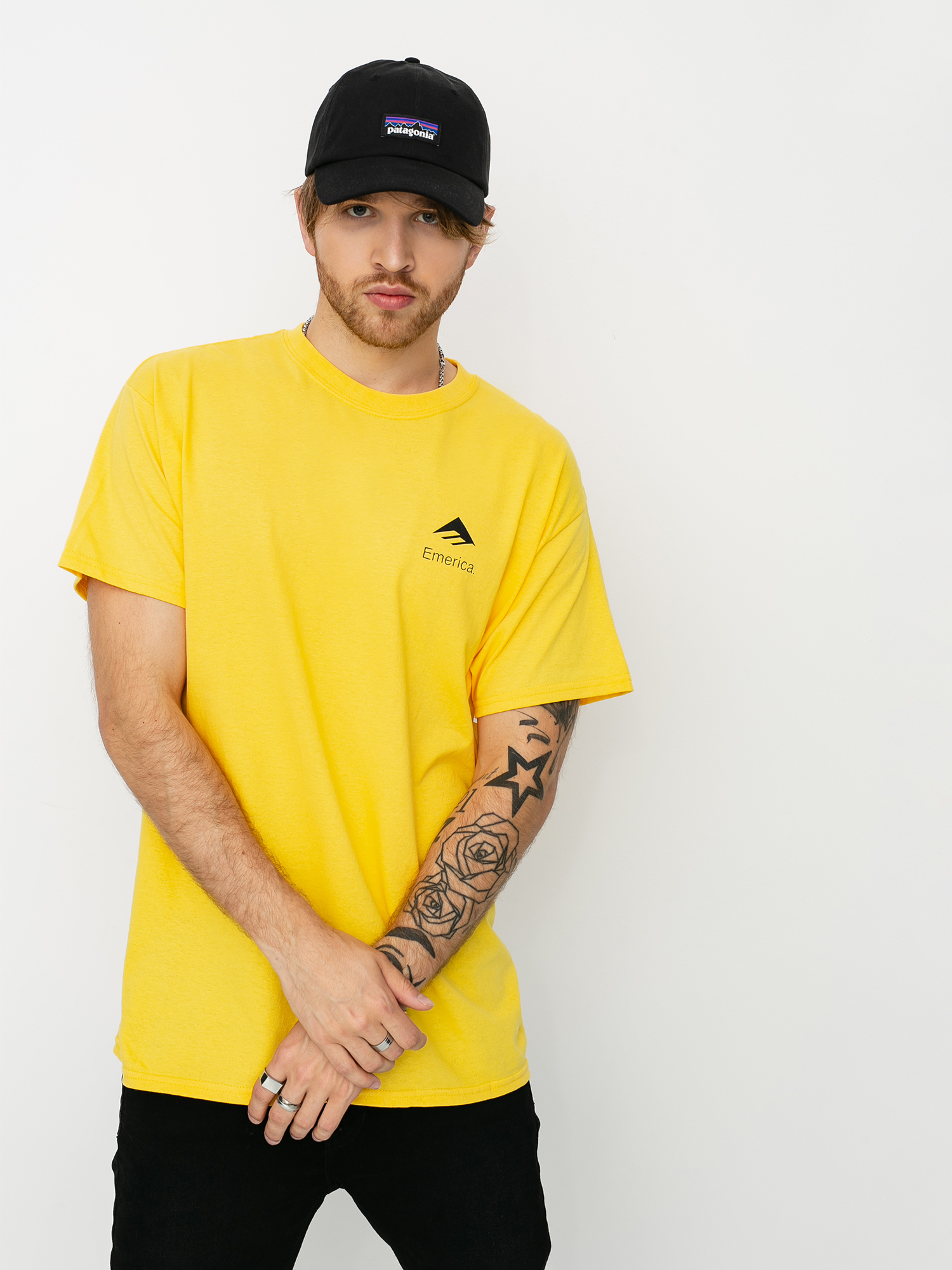 T-shirt Emerica Em X Sc Logo Drop (yellow)