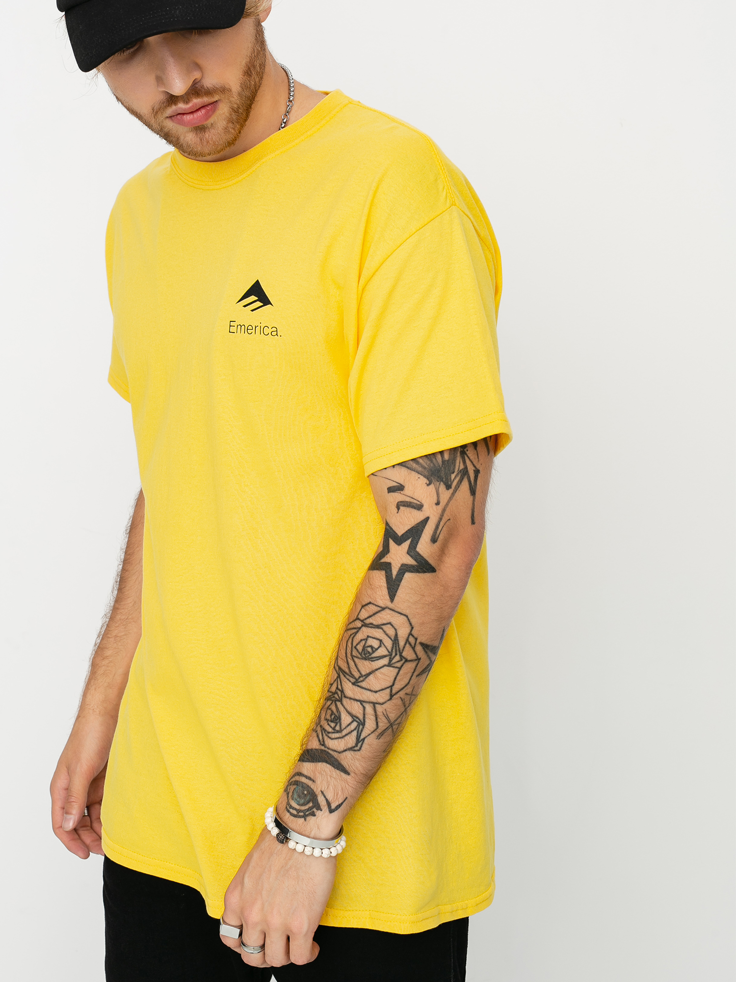 T-shirt Emerica Em X Sc Logo Drop (yellow)