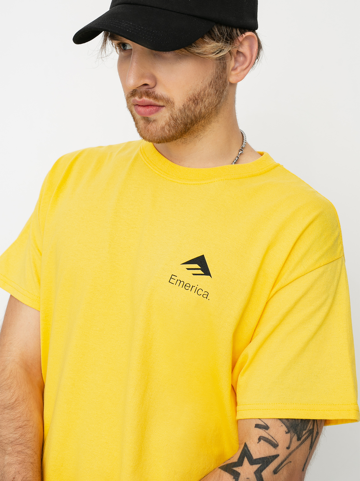 T-shirt Emerica Em X Sc Logo Drop (yellow)