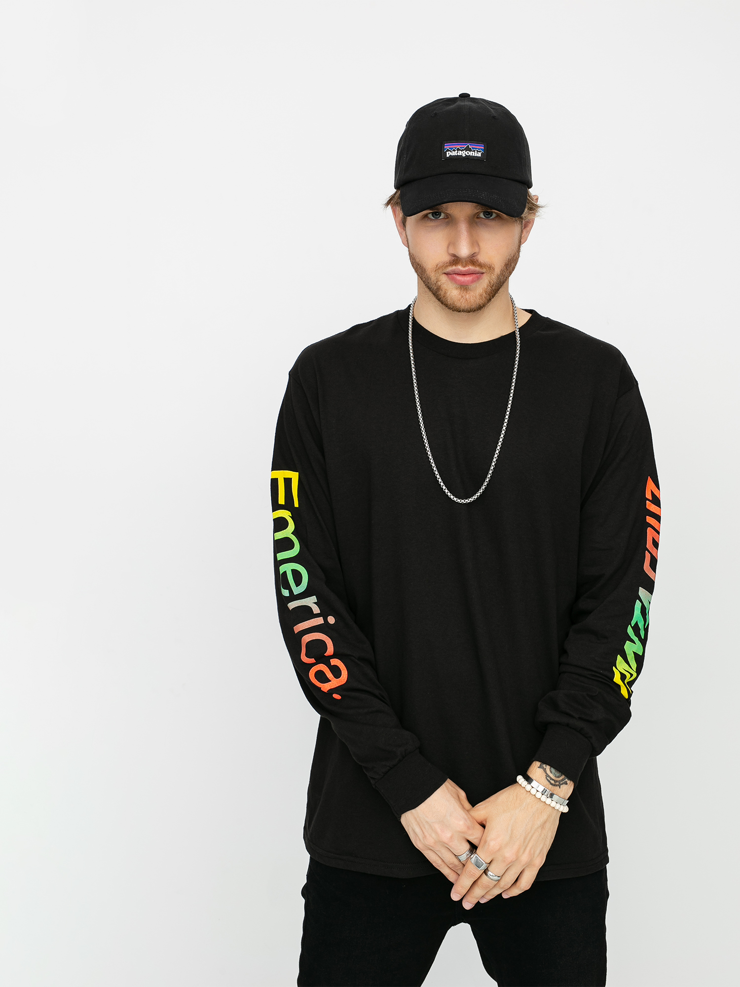 Longsleeve Emerica Em X Sc Logo Drop (black)
