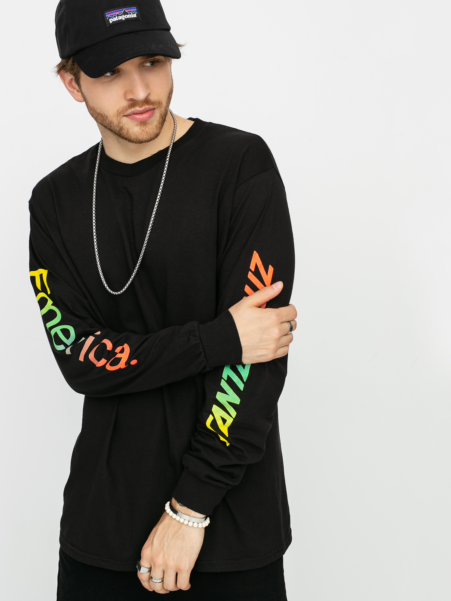Longsleeve Emerica Em X Sc Logo Drop (black)