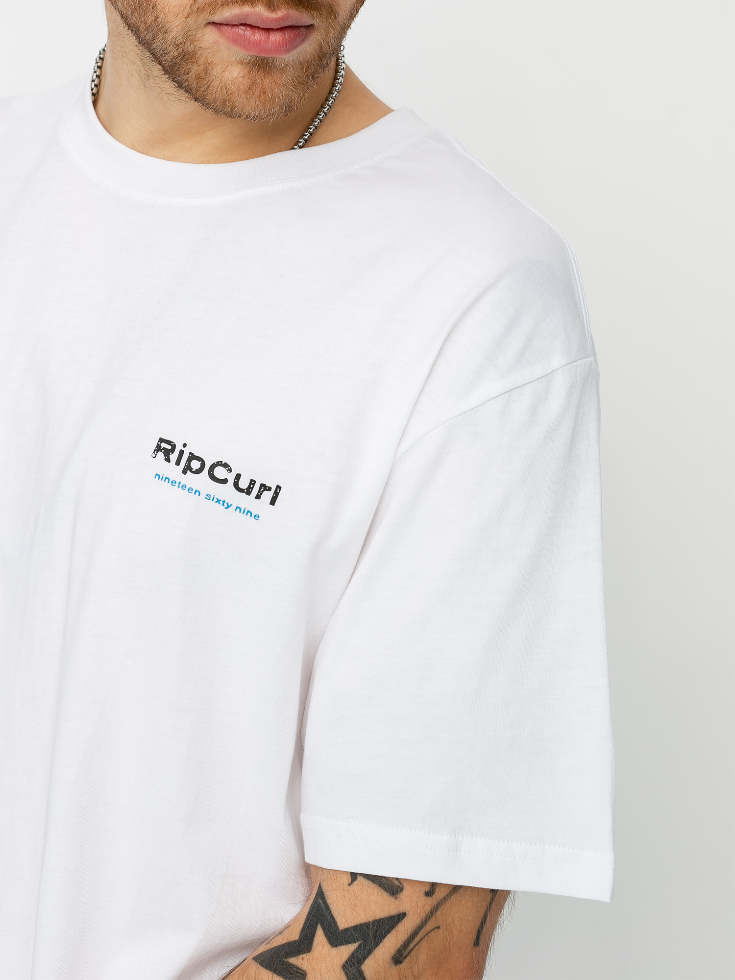 T-shirt Rip Curl Og Glitch (white)