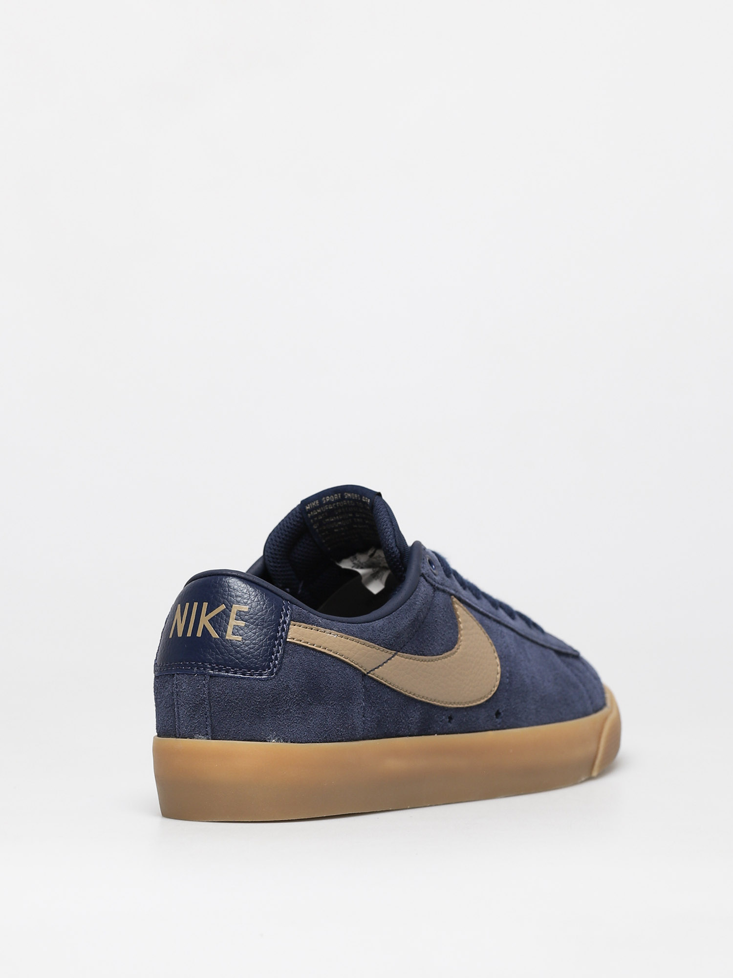 Buty Nike SB Blazer Low Gt (midnight navy/khaki gum light brown)