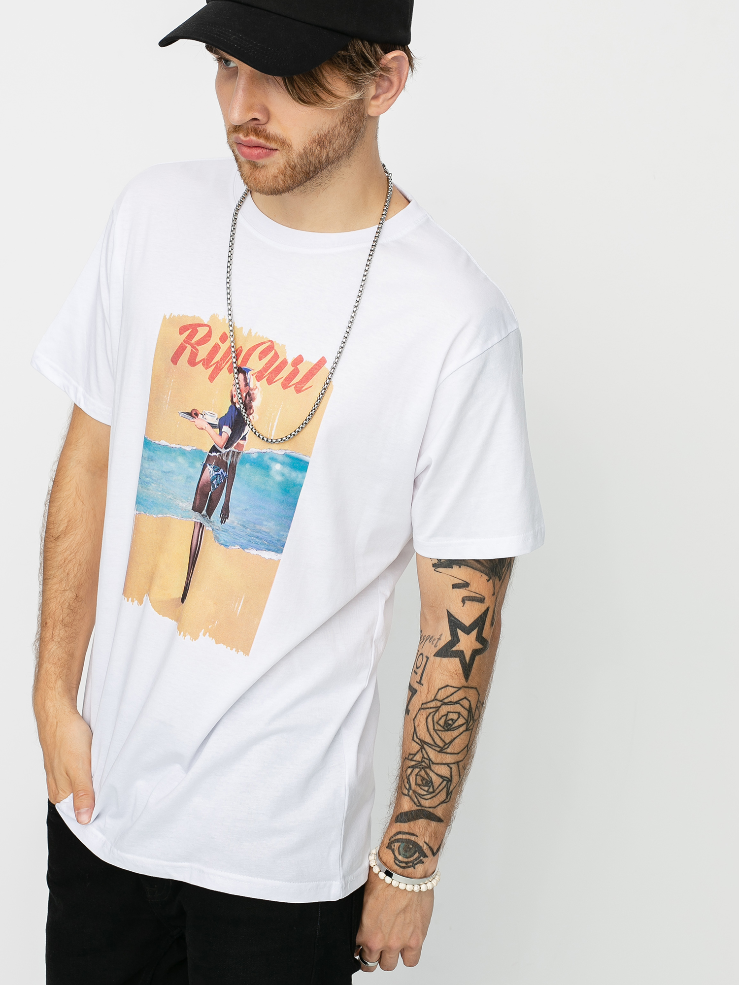 T-shirt Rip Curl Good Day Bad Day (white)