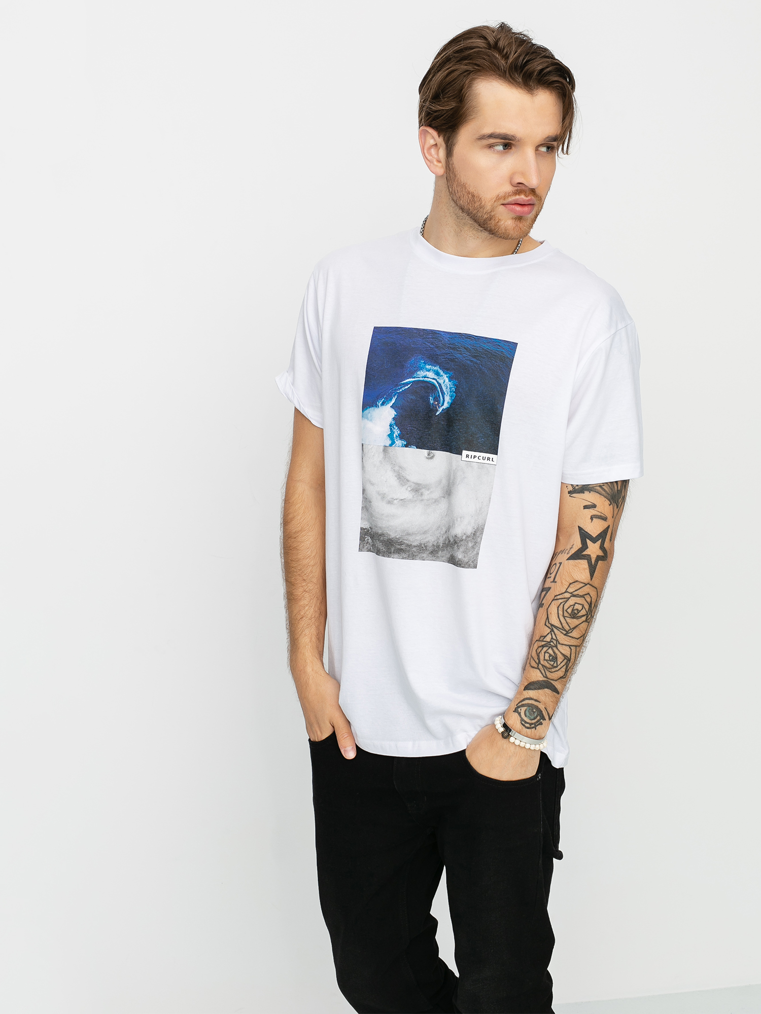 T-shirt Rip Curl Good Day Bad Day (optical white)
