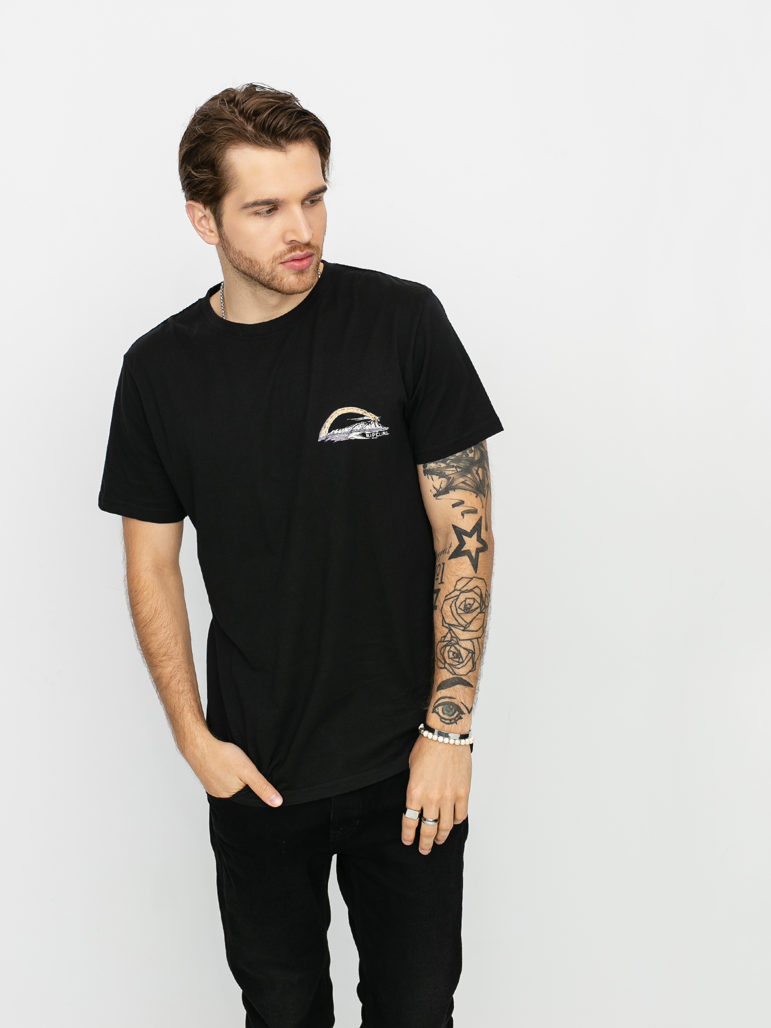 T-shirt Rip Curl Hawaiian Trip (black)