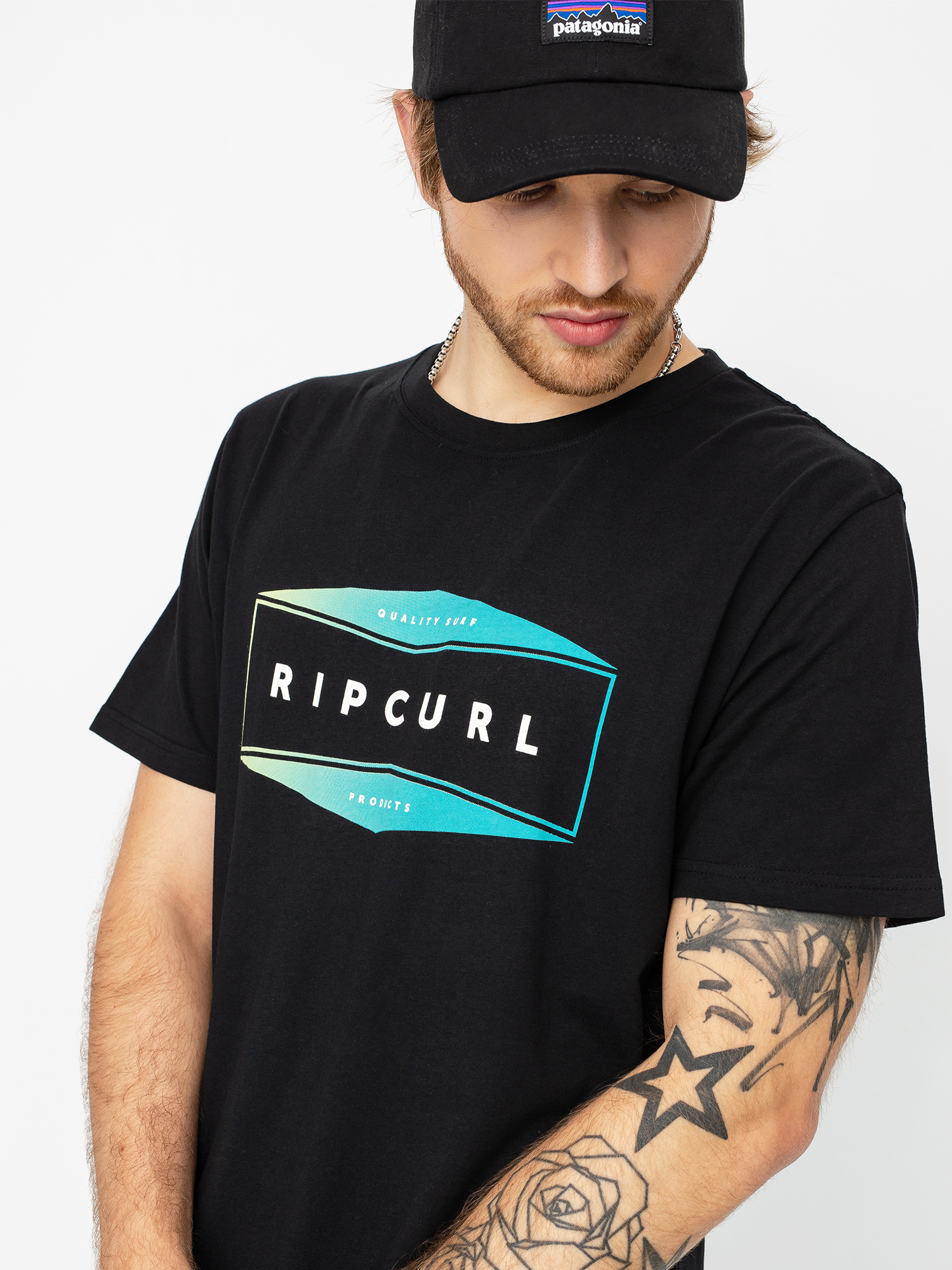 T-shirt Rip Curl Neon (black)