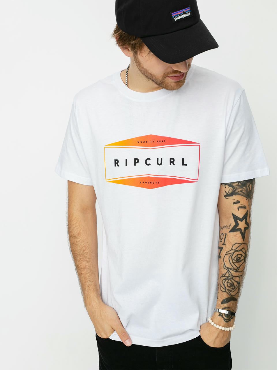 T-shirt Rip Curl Neon (optical white)