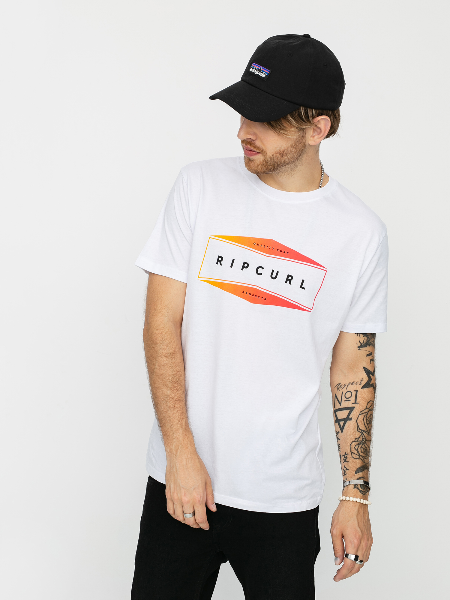 T-shirt Rip Curl Neon (optical white)