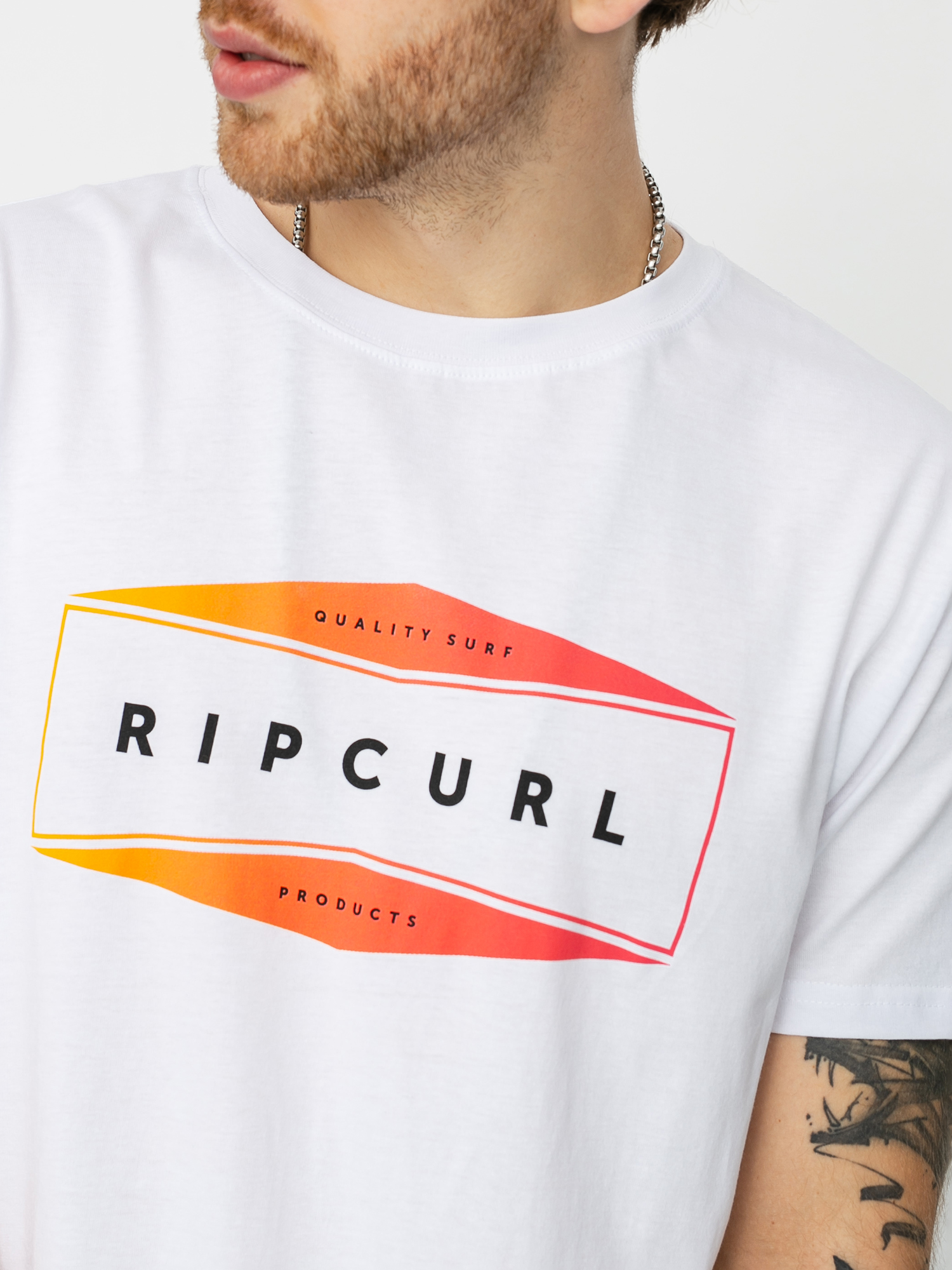 T-shirt Rip Curl Neon (optical white)