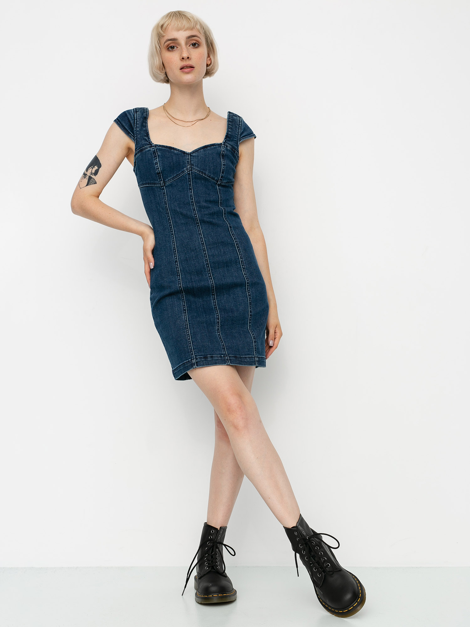 Sukienka Volcom Im Not Sweet Wmn (indigo ridge wash)