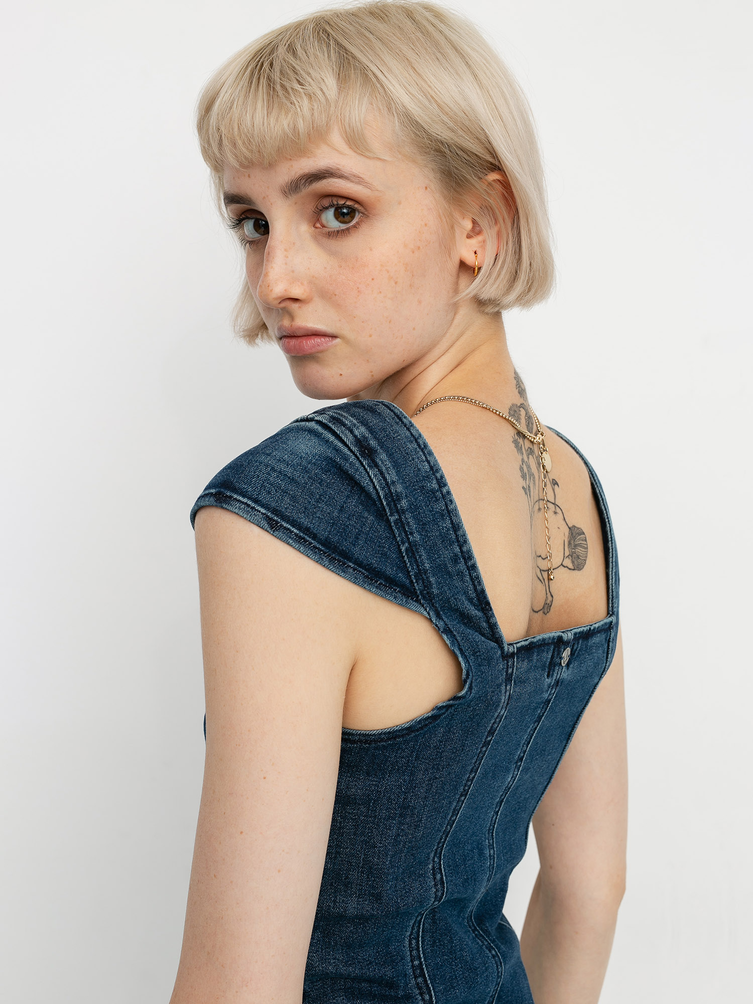 Sukienka Volcom Im Not Sweet Wmn (indigo ridge wash)