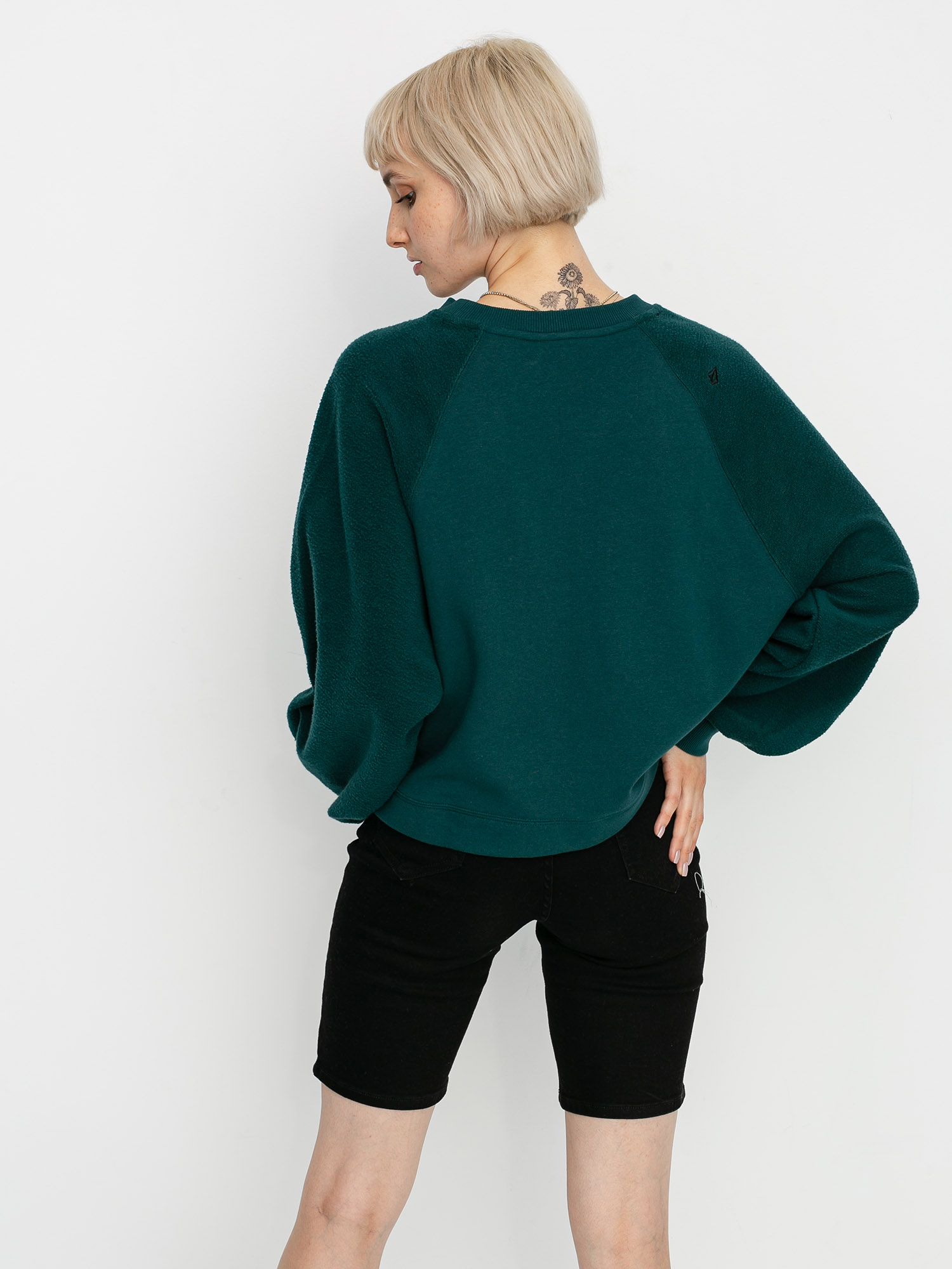 Bluza Volcom Brushism Fleece Wmn (emerald green)