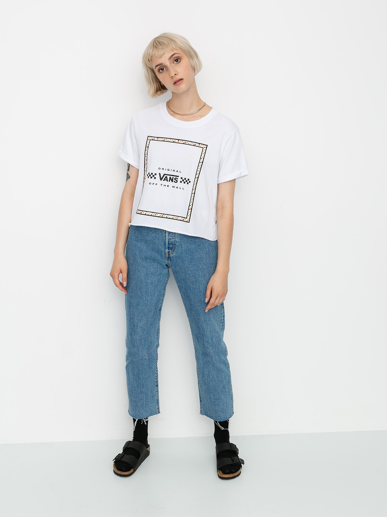 T-shirt Vans Leila Wmn (white)