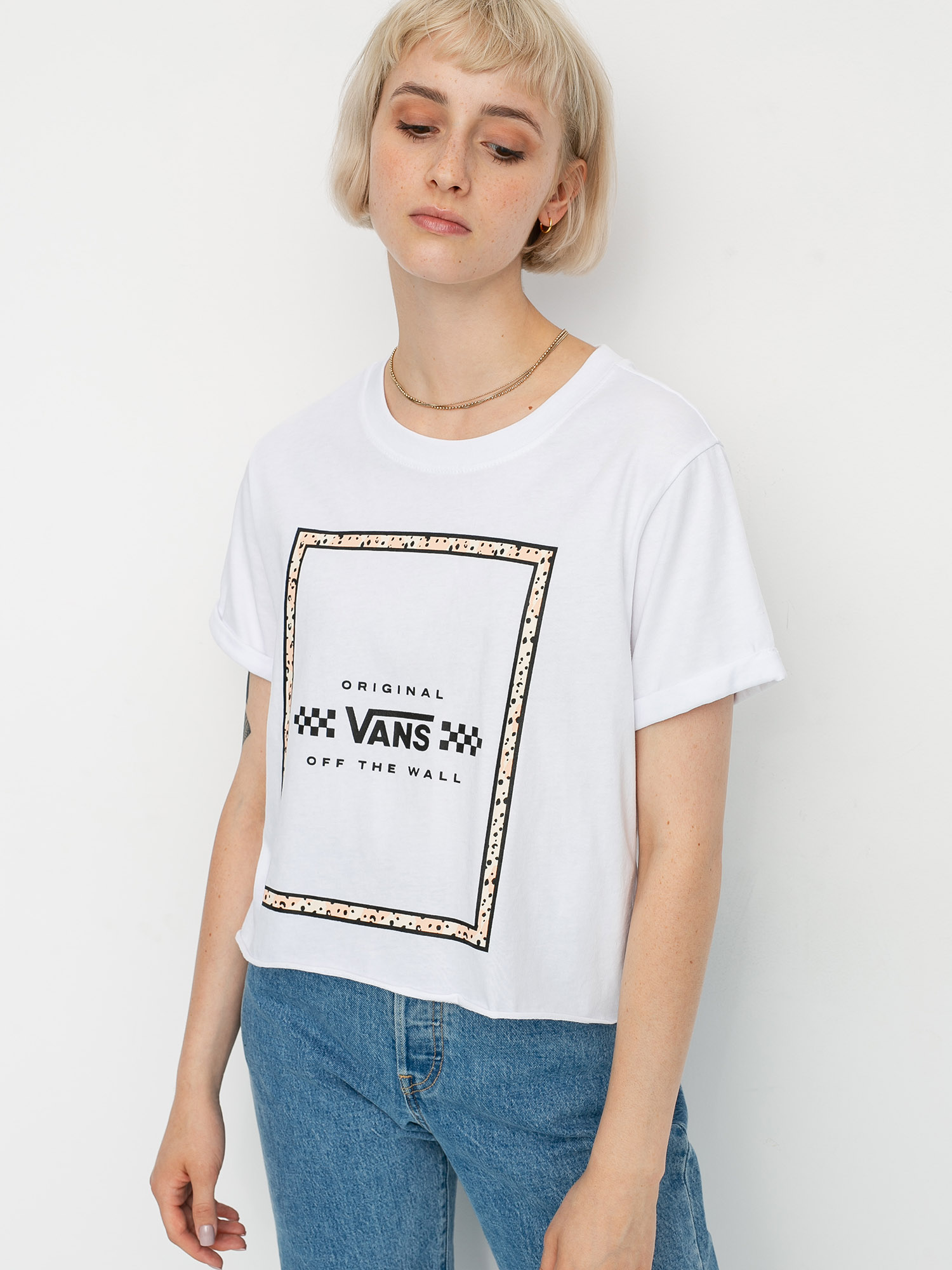 T-shirt Vans Leila Wmn (white)