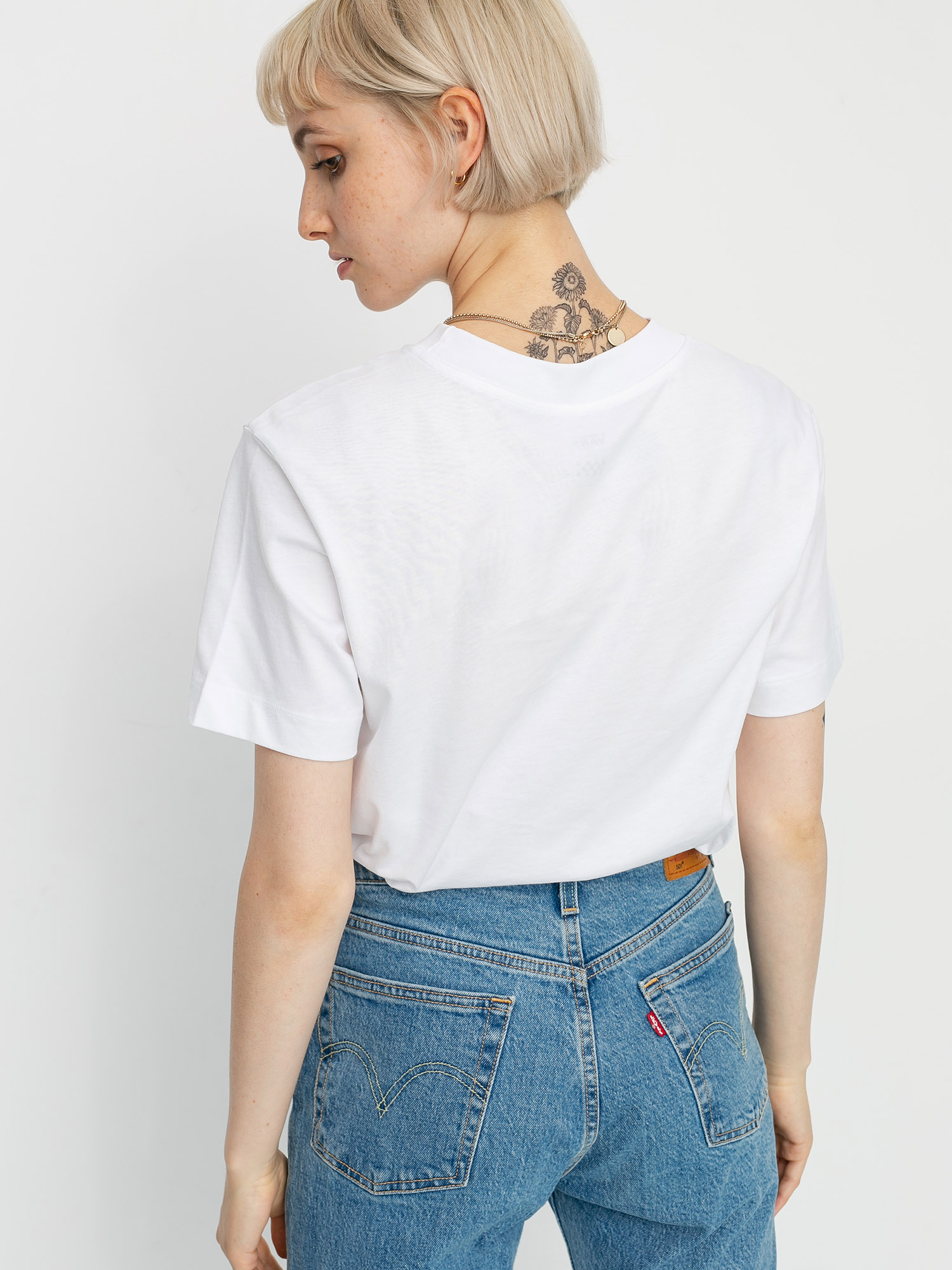 T-shirt Vans Junior V Boxy Wmn (white)