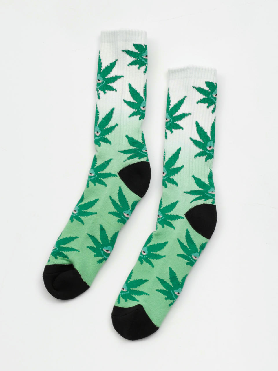 Skarpetki HUF Green Buddy Tiedye (green)