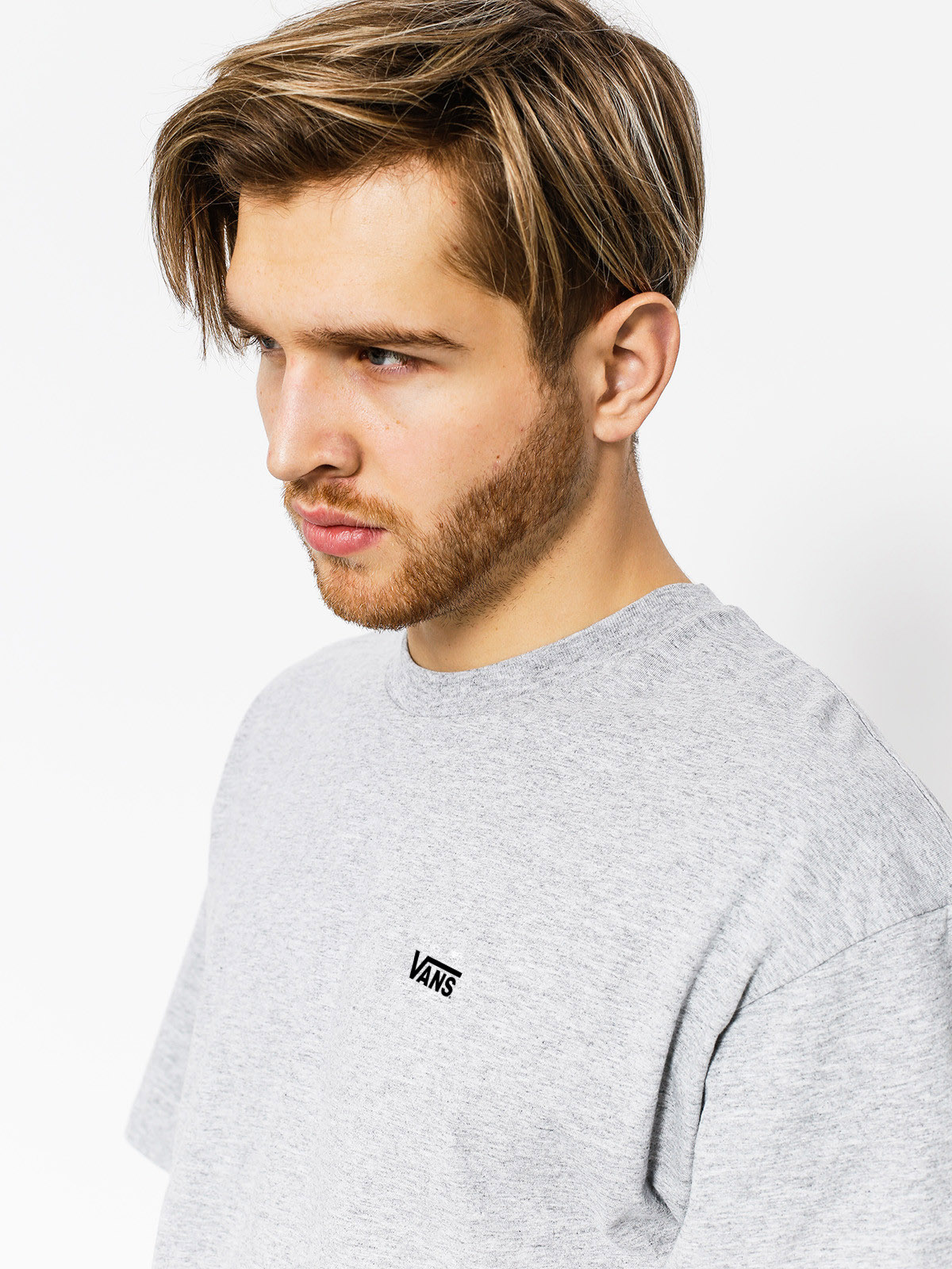 T-shirt Vans Left Chest Logo (athletic/heather)