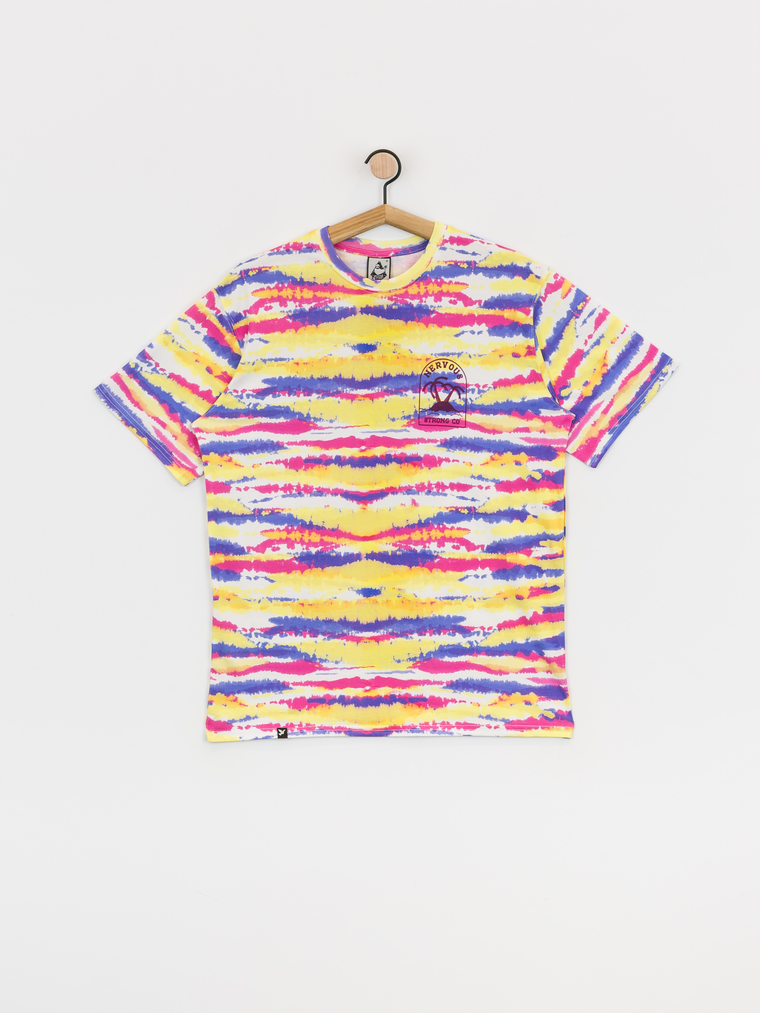 T-shirt Nervous Island (tie dye)